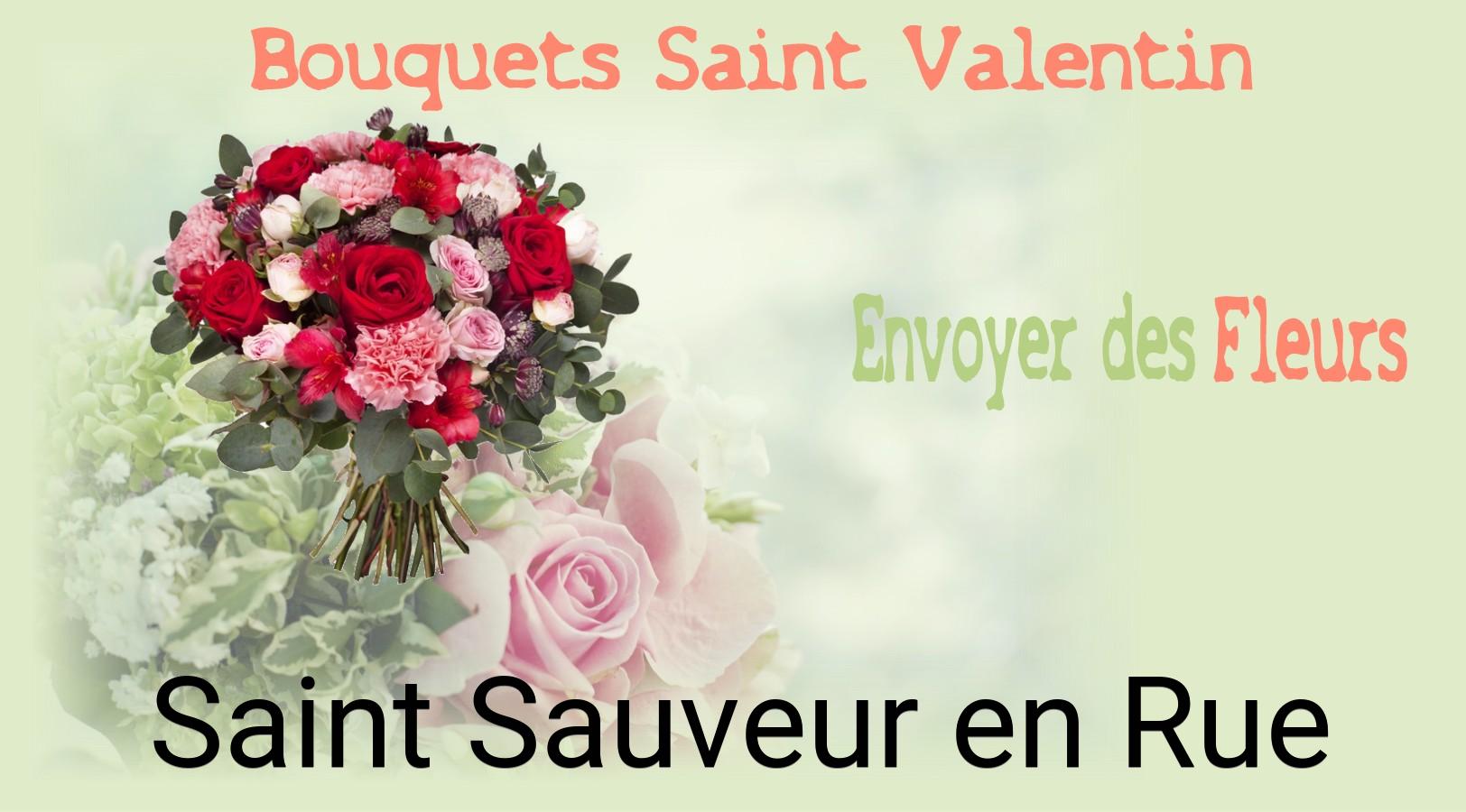 Roses de Saint-Valentin livrées à Saint-Sauveur-en-Rue